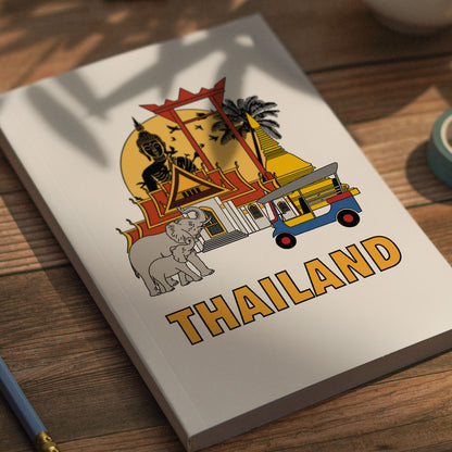 Thailand Notebook Illustrated Travel Journal Series