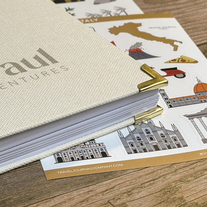 South America Personalized Travel Scrapbook/Photo Album