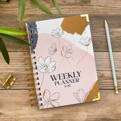 Undated Weekly Planner Diary - Personalised Life organiser