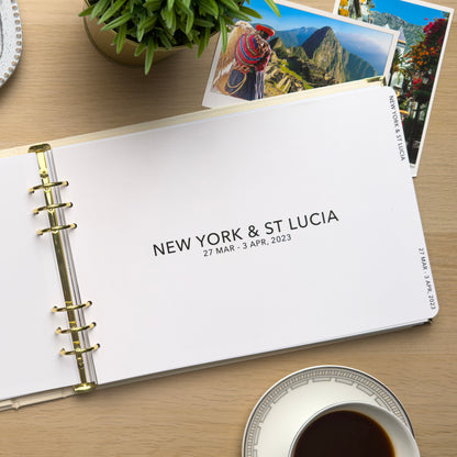 Personalised Photo Book Binder