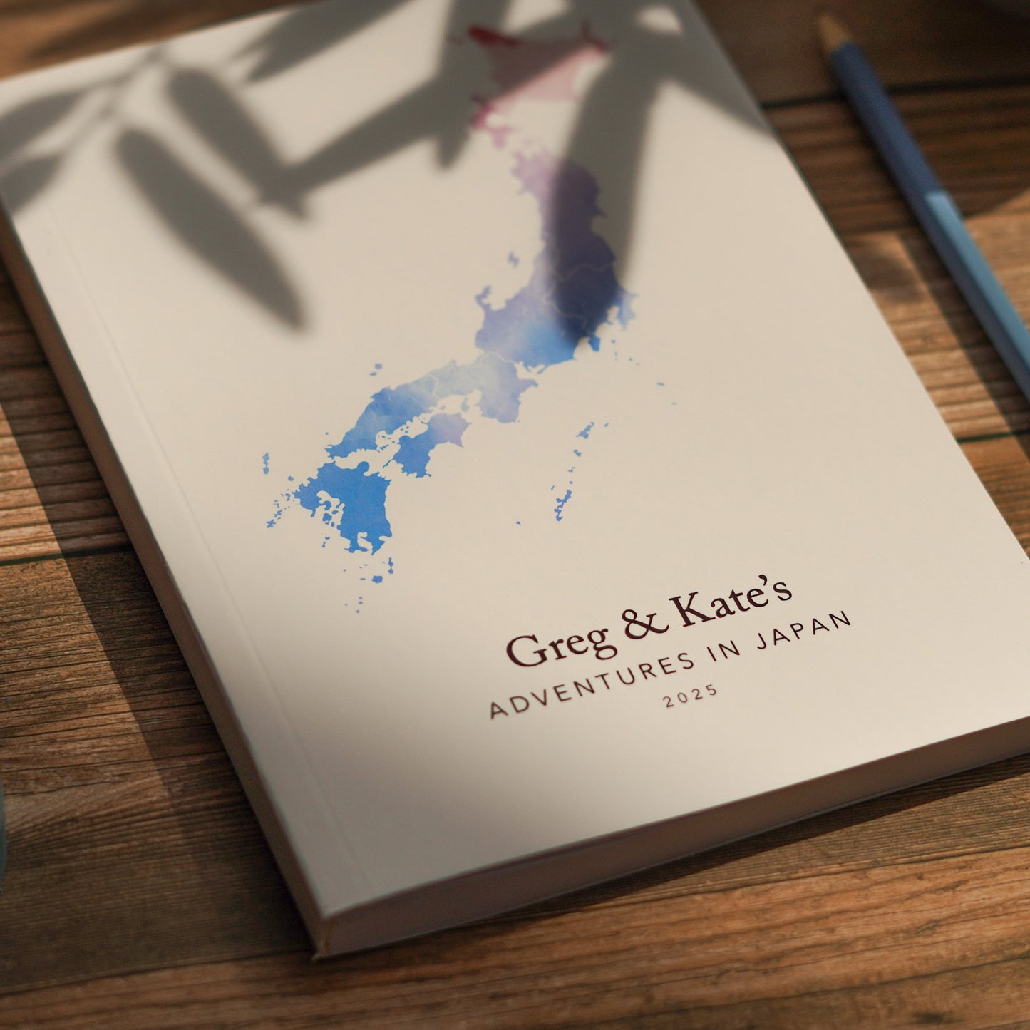 Africa Personalised Watercolour Travel Journal