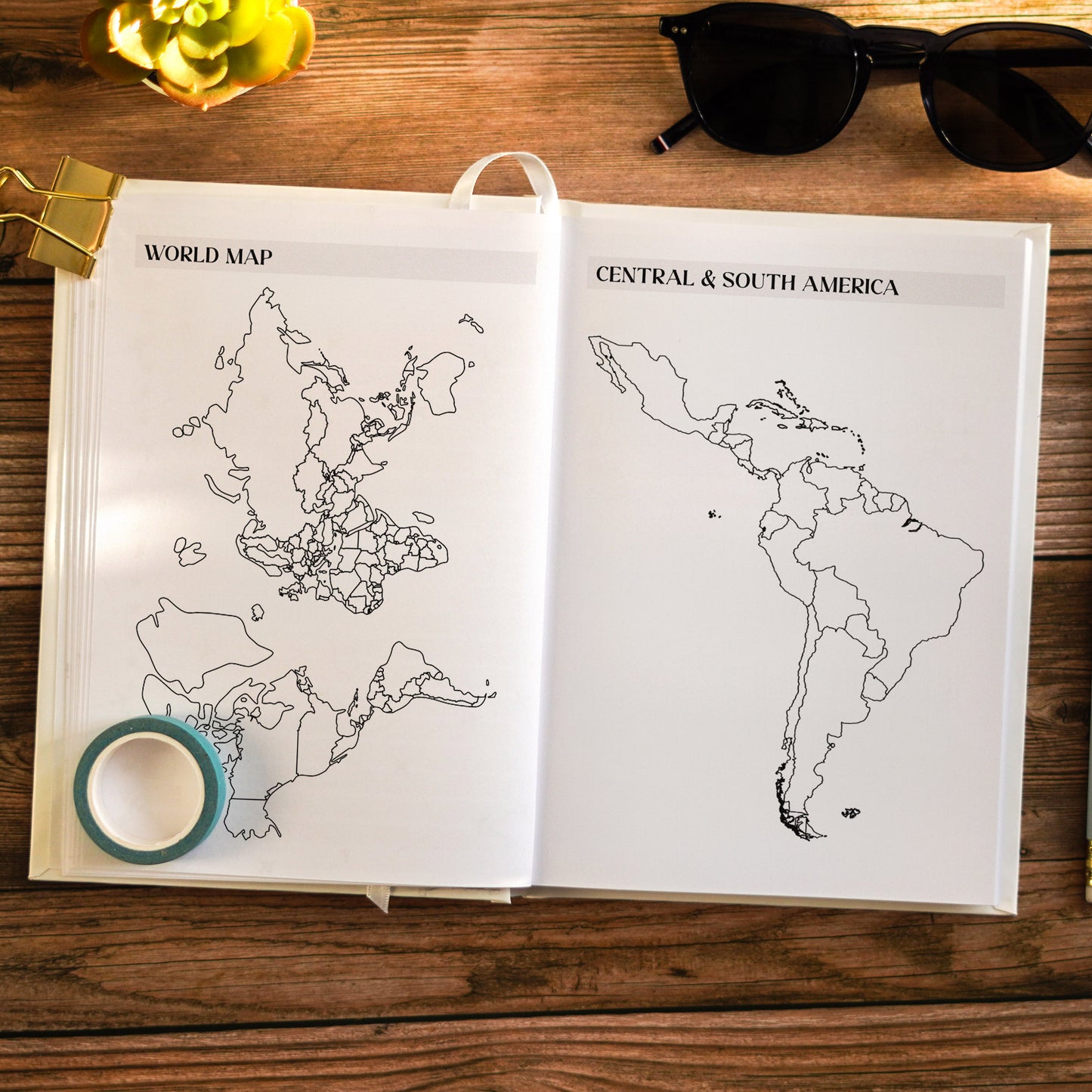 Personalised Toile Travel Journal