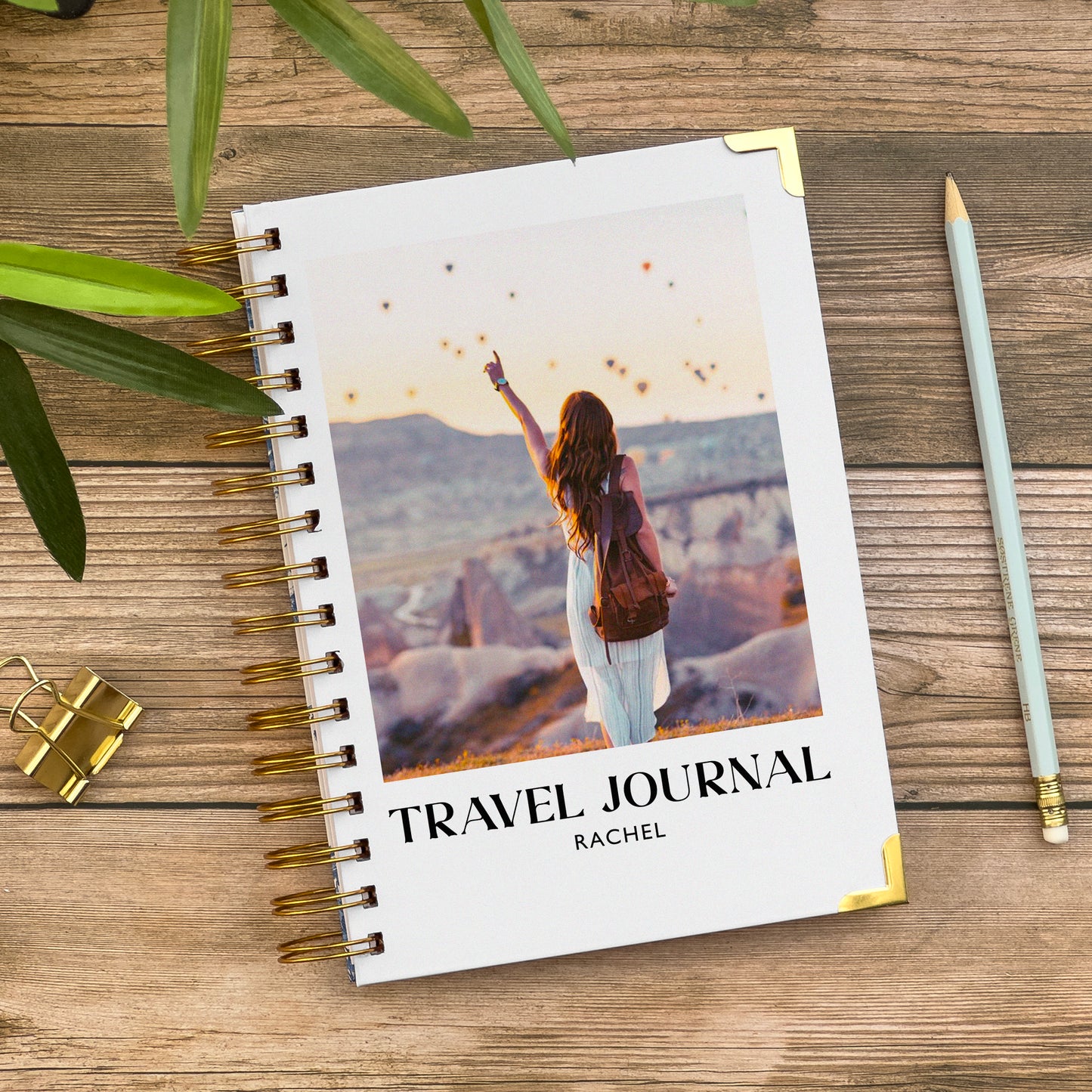 Custom Photo Travel Journal | Couple's Travel Diary
