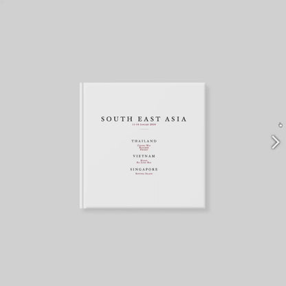 South East Asia | Photo Book Layout Template