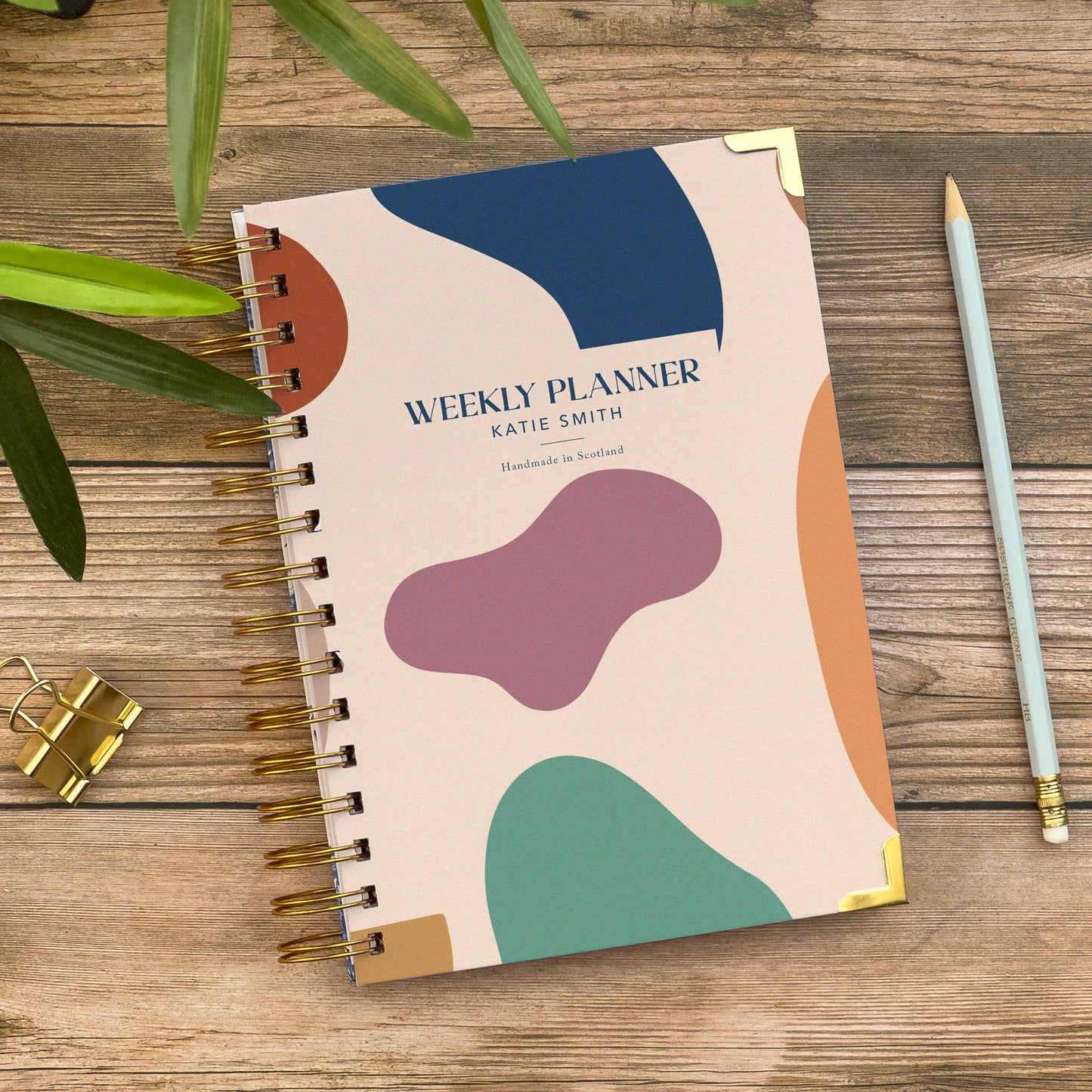 Undated Weekly Planner Diary - Personalised Life organiser