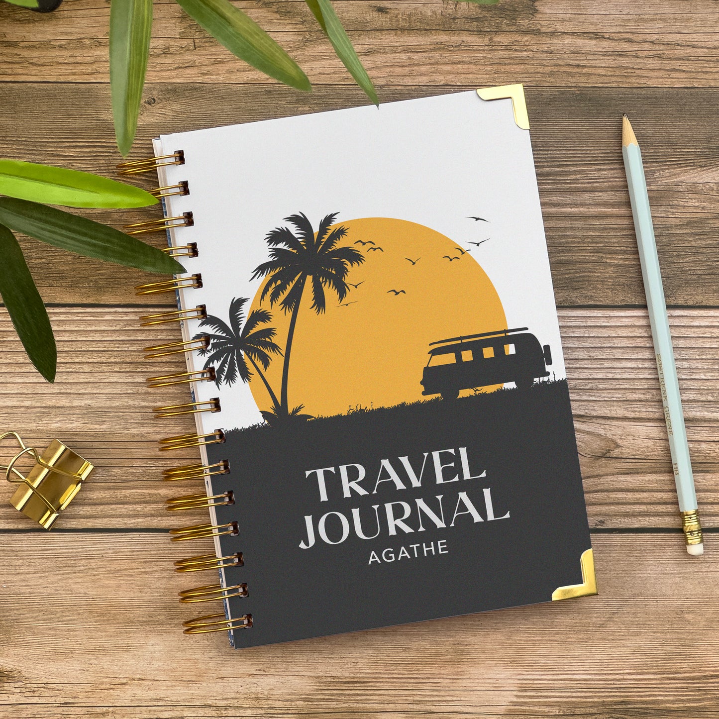 Personalised Travel Journal | Sunset