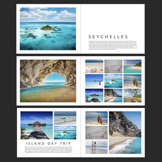 Magazine | Photo Book Layout Template